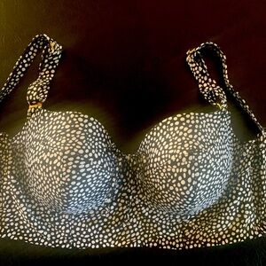 36DDD underwire swim top